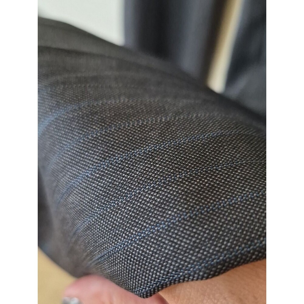Calvin Klein Striped, 72% Wool Blend Pants Sz 33W 32L - Picture 14 of 15